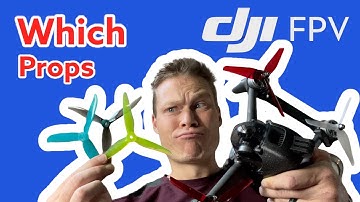 I Tested the Efficiency of 5 Different Props (Including the Stock DJI FPV Props) PART 1