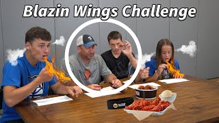 EXTREME BLAZIN BUFFALO WINGS CHALLENGE! | The Klem Family