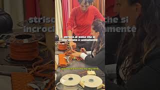 Leather Weaving Workshop at La Garzarara | Handmade Accessories & Craft Skills