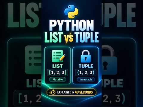 Python List vs Tuple