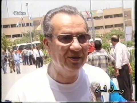 الاعلامى د اشرف منير صبرى مراسم شعلة اوالمبياد اثينا 2004 القاهرة