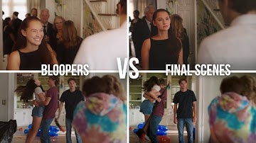 bloopers vs real scene | the summer i turned pretty season 2