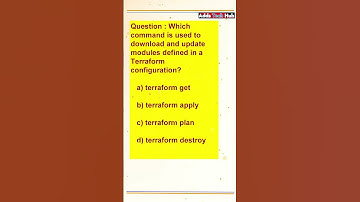 Terraform Interview Questions Series November, 11