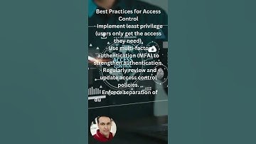 Best practices for access control.