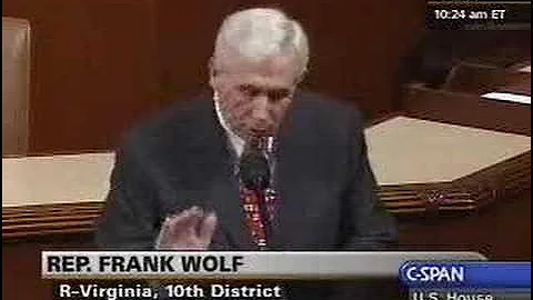 Rep. Wolf "One Minute" on SAFE Commission, 3-5-08