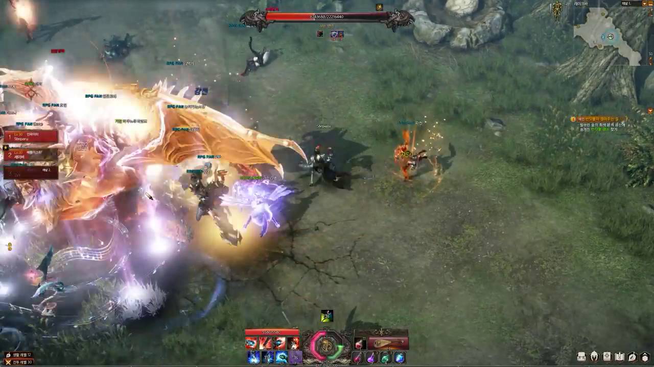 Lost Ark CBT Сумасшедший Мировой босс и сметри