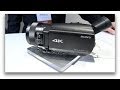 First Look: Sony 4K Handycam FDR-AX100 (CES 2014)