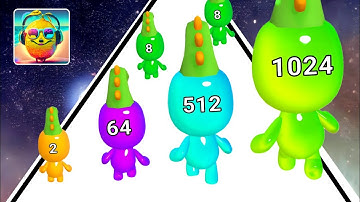 Top Video TikTok Gameplay - Satisfying Games - Sandwich Runner - Going Ball - Man Run 2048 JJAC