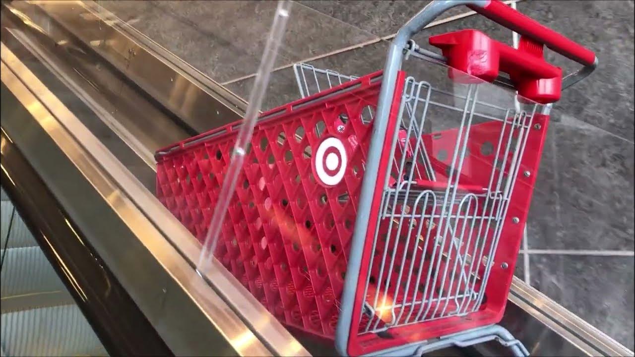 Pflow Cartyeors Shopping Cart Escalators at Target, Bloomfield Hills MI