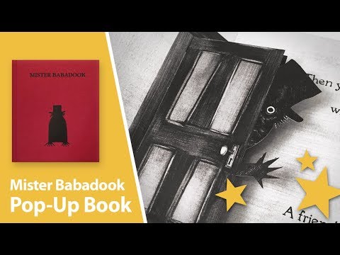 Mister Babadook Pop-Up Book by Simon Arizpe (Horror edit)