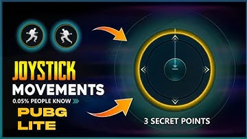 🔥 Best Joystick fast movement and full guide | Joystick perfect size and setting pubg mobile lite