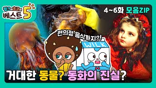 윌크와 초코의 베스트5 | 거대한 동물? 동화의 진실? | 4~6화 모음zip | 애니메이션/만화/디저트/animation/cartoon/dessert