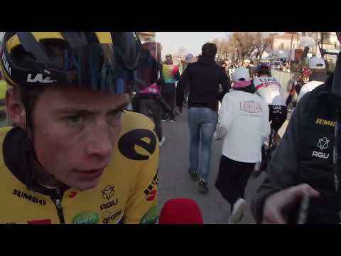 Jonas Vingegaard - Interview at the finish - Tirreno-Adriatico 2022 - Stage 4