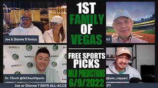 Thursday's Best Bets & Betting Previews | MLB Predictions | First Family of Vegas 6/9