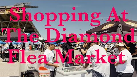 SHOPPING AT THE DIAMOND FLEA MARKET IN RICHMOND VA...