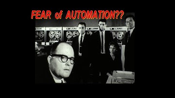 1966 "Fear of Computer Automation?"  Data Processing, history (IBM 7090, 7044, NASA))