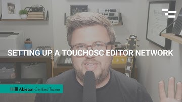 Setting up a TouchOSC Editor Network