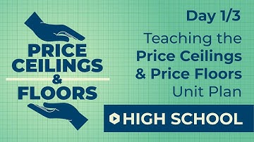 Day 1: Price Ceilings | Price Ceilings & Price Floors Unit Plan Walkthrough