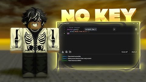 Roblox Executor Pulsar (Working) - Best Free No Key Exploit [98% sUNC]