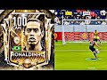 FIFA MOBILE 19 ! HOW RONALDINHO ICON TAKES PENALTIES,FREEKICKS AND GOALS! icons packs and gameplay