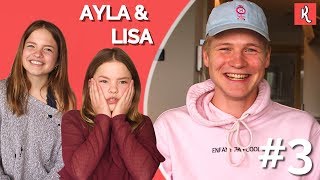 STIEKEM VERLIEFD OP LIL KLEINE? - Ayla & Lisa | Kalvijn