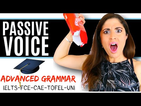 The Passive Voice in English | Advanced English Grammar Structures and Use