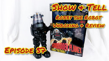 Show & Tell: Unboxing & Review of Robby the Robot by Goldlok Toys | Episode 57
