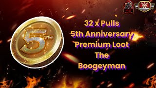 32 x Pulls 5th Anniversary Premium Loot - The Boogeyman - WWE Champions