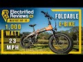 Maxfoot MF-19 review: $1,795 FULL SUSPENSION fat tire folding electric bike