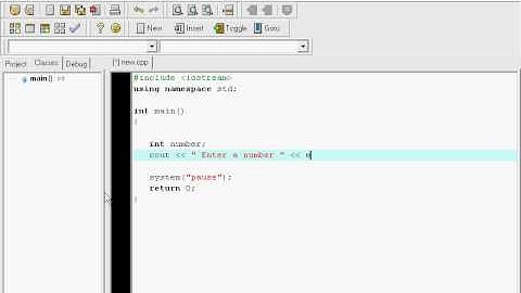 C++ Tutorial 5 (Cin Input)