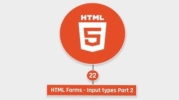 Input types - part 2 - النماذج - HTML 2020 - تعلم تصميم صفحات الانترنت