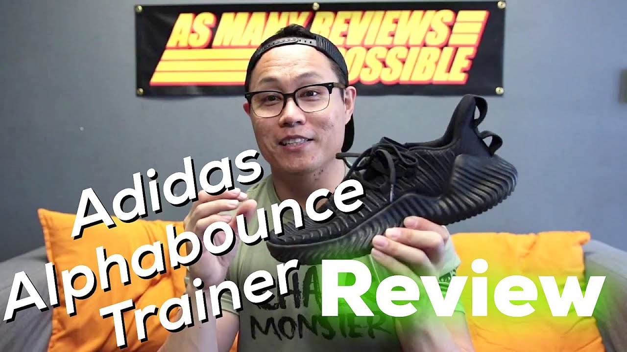Adidas Alphabounce Trainer Review |As 