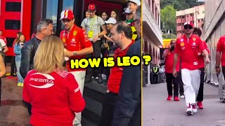 HOW IS LEO? Fans asking Charles Leclerc at MonacoGP Today 2024
