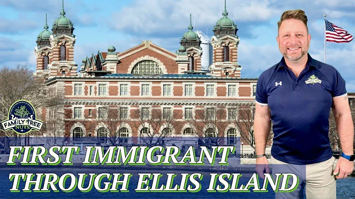 FIRST IMMIGRANT THROUGH ELLIS ISLAND! ANNIE MOORE!...