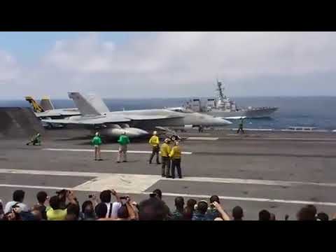 FA18戦闘機 最高の離陸シーン