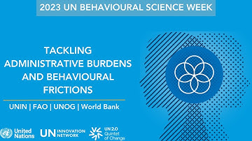 Tackling Administrative Burdens and Behavioural Frictions