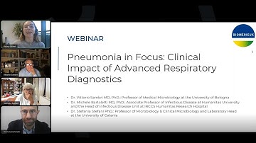 bioMérieux Webinar | Pneumonia in Focus: Clinical Impact of Advanced Respiratory Diagnostics