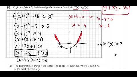 Leaving Cert 2021 Higher Maths Paper 1 Q5