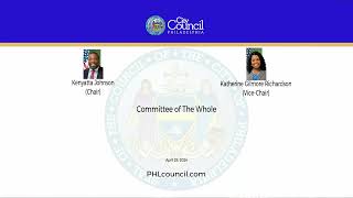 Committee of Whole 4-29-24 Office of Property Assessment | Board of Revision Taxes