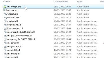 Windows 7: Windows Live Messenger System Tray