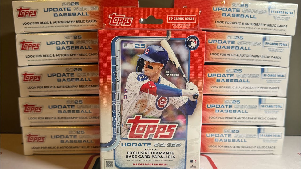 Black Diamante /10 ??Opening (10) Hanger Boxes of 2025 Topps 