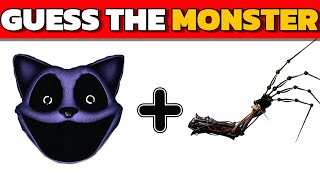 🤔🔍 Guess The MONSTER By EMOJI and VOICE | Poppy Playtime Chapter 4 Character | Smiling Critters