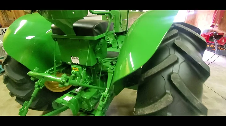 John Deere 70 1954 classic green deere WMS Ohio restored auction ohio best condition auctioneer farm
