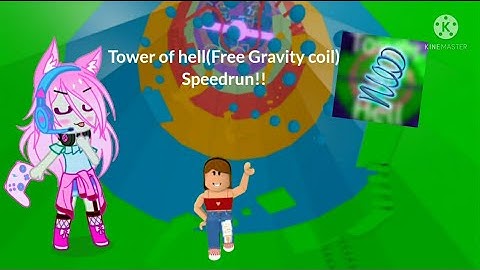 Playing Tower of hell(Free gravity coil)//Speedrun//SmileyTheGamerGirl