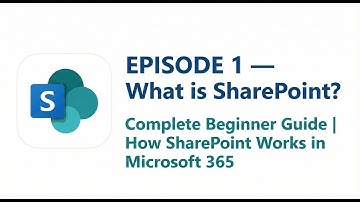What is SharePoint? Complete Beginner Guide (Team Site vs Communication Site Explained)