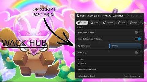New Bgsi Script Autofarm Keyless | Bubble Gum Simulator Infinity 🔥📜 Pastebin Link