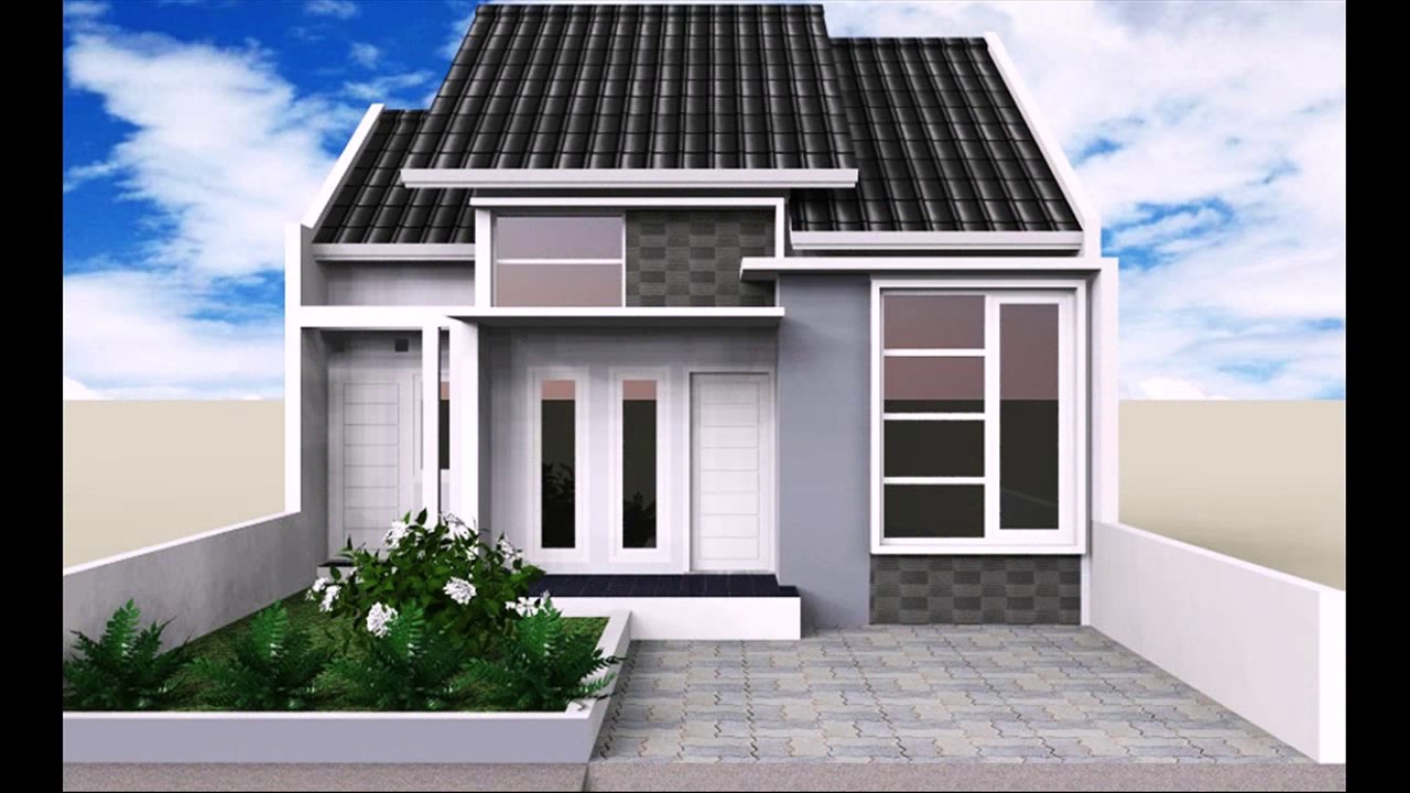 desain rumah  minimalis  modern di  desa  YouTube