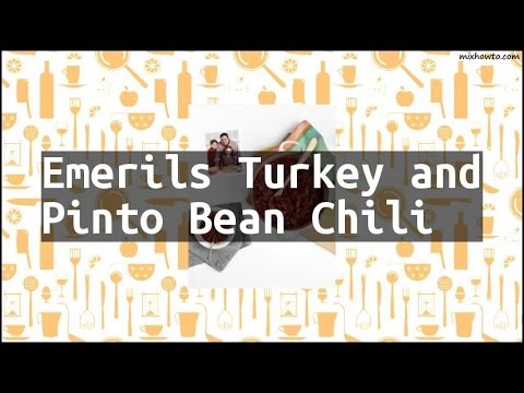 Video: Varkensvlees En Pinto Bean Chili