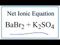 Net Ionic Equations and Spectator Ions