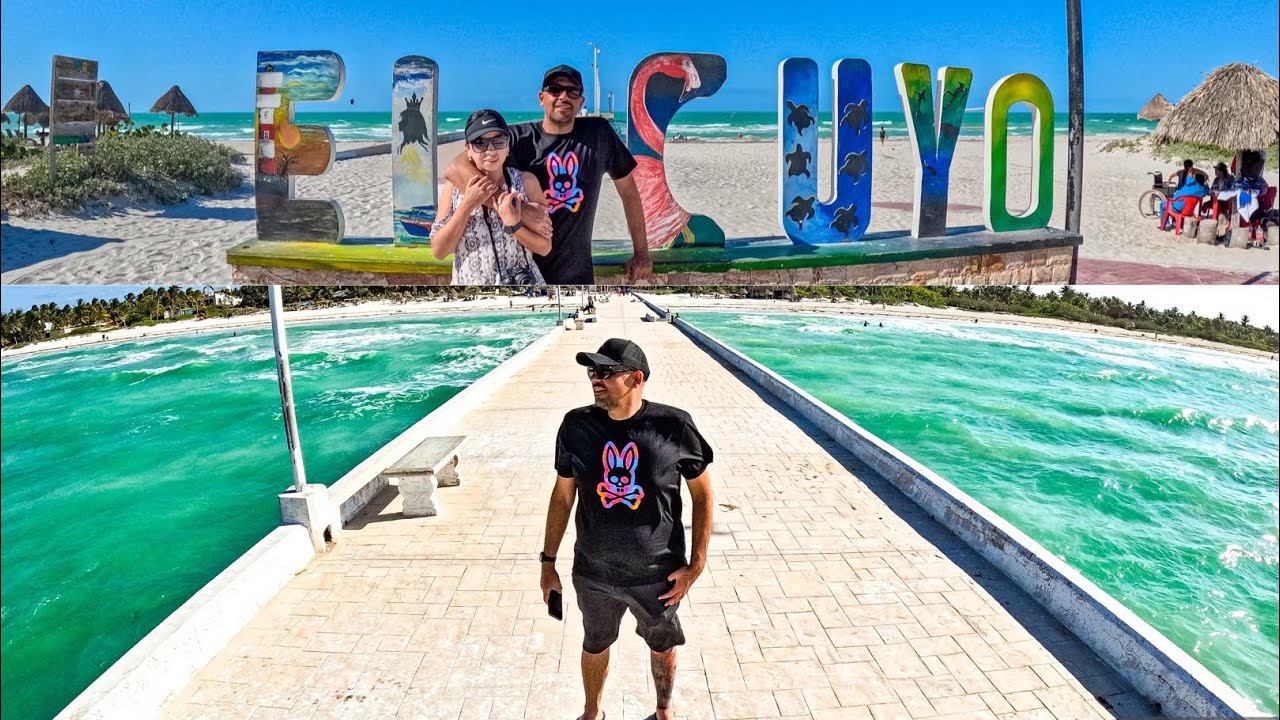El Cuyo Yucatán una de las mejores playas de Yucatán extreme control, Casa baloo y Mowgli